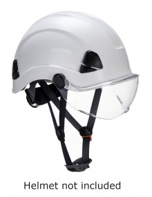 PA03 visor for Height Endurance helmets range - clear Head Protection